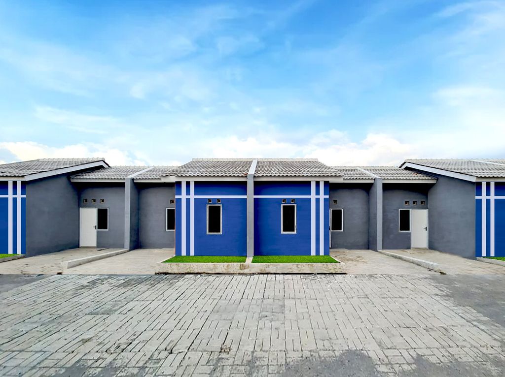 foto tampak rumah tipe 30/60 perumahan HOME MANDAN 2