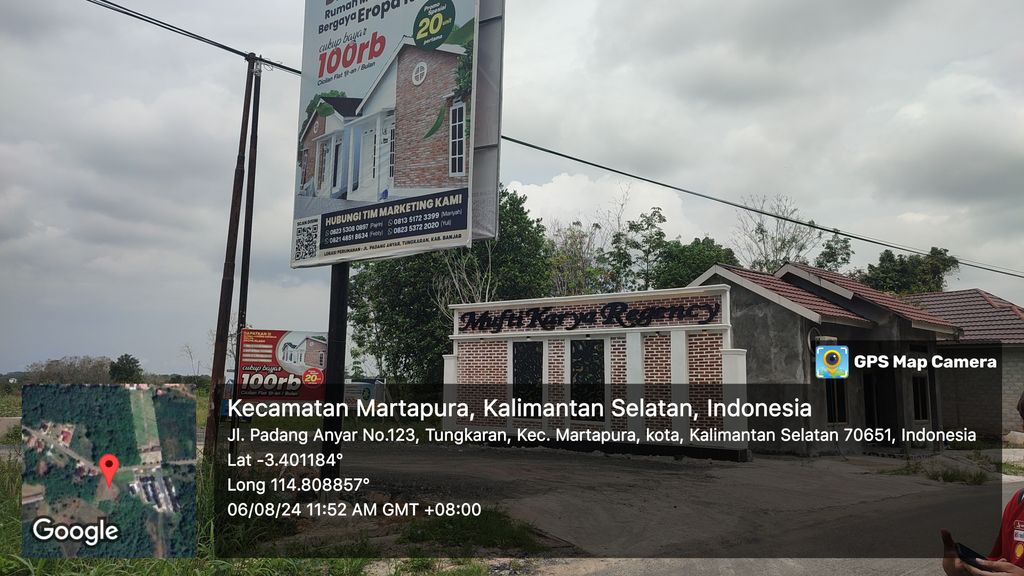 foto gerbang perumahan MUFTI KARYA REGENCY