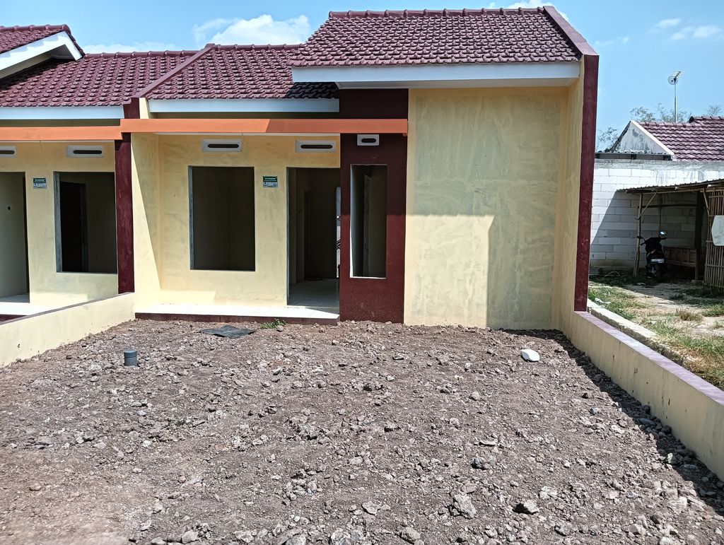 foto tampak rumah tipe 30/71 perumahan Griya Mulya Asri Tahap 2