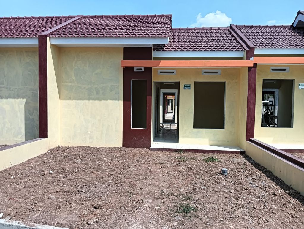 foto tampak rumah tipe 30/66 perumahan Griya Mulya Asri Tahap 2
