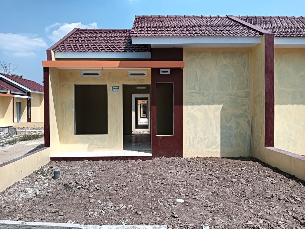 foto tampak rumah tipe 30/62 perumahan Griya Mulya Asri Tahap 2