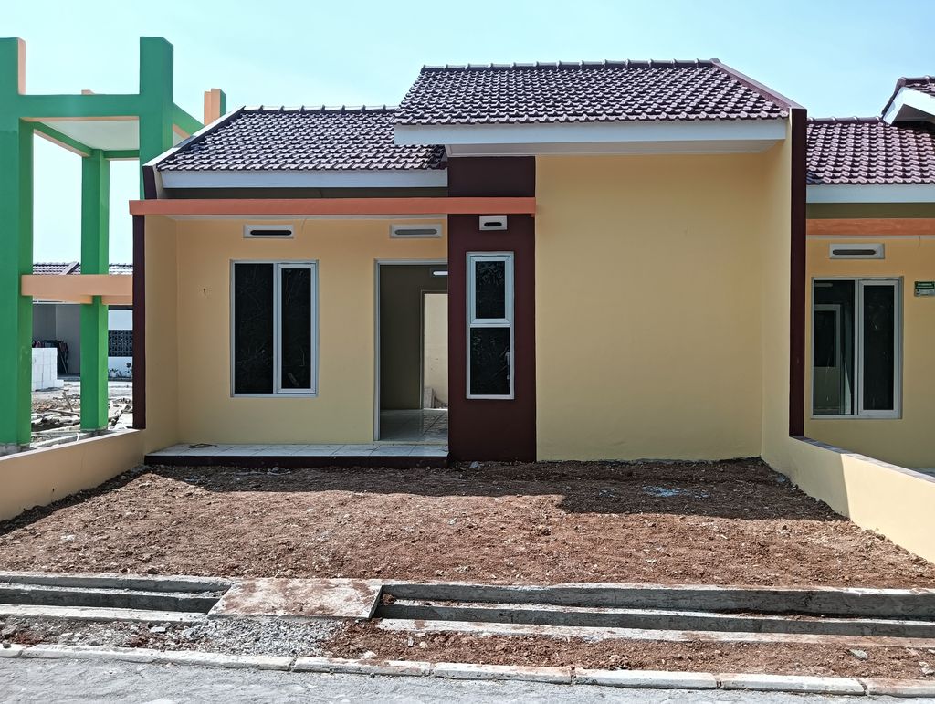 foto tampak rumah tipe 30/70 perumahan Griya Mulya Asri Tahap 2