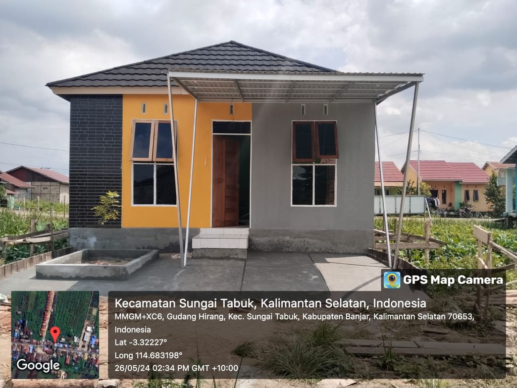 foto tampak rumah tipe VILLA ASMAN MAHALINI perumahan VILLA ASMAN MAHALINI
