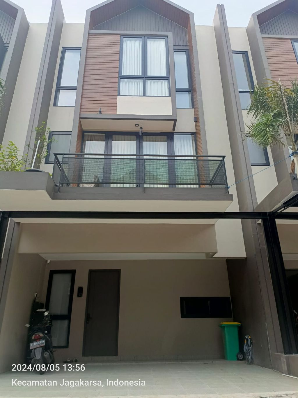 foto tampak rumah tipe Standart perumahan Cluster Kahfi Signature