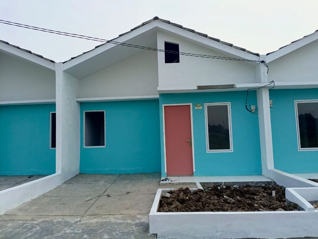 foto tampak rumah tipe KOTA PELANGI 105 perumahan PERUMAHAN KOTA PELANGI