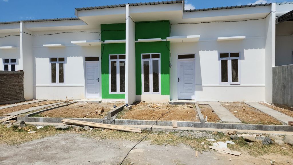 foto tampak rumah tipe 36/72 (subsidi 2024) perumahan Perumahan bontocinde residence land