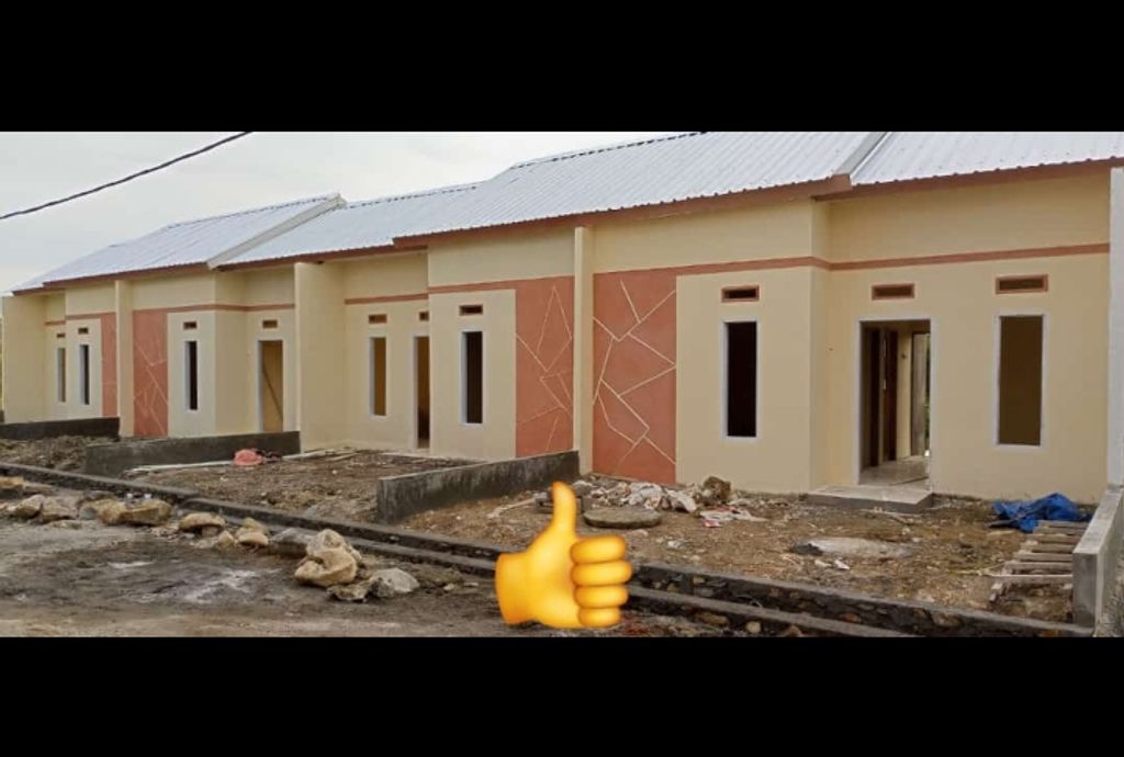 foto tampak rumah tipe 30 perumahan GRIYA TAKKALASI