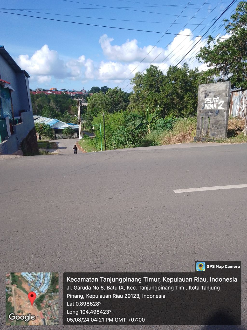 foto gerbang perumahan Pelita indah 2