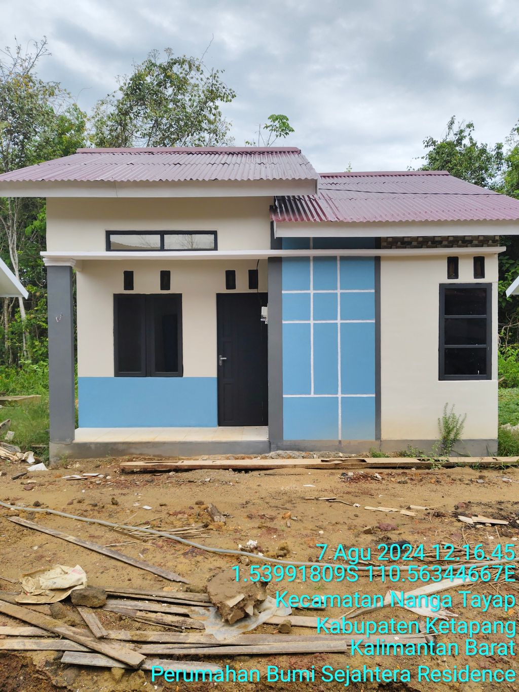 foto contoh rumah perumahan BUMI SEJAHTERA RESIDENCE
