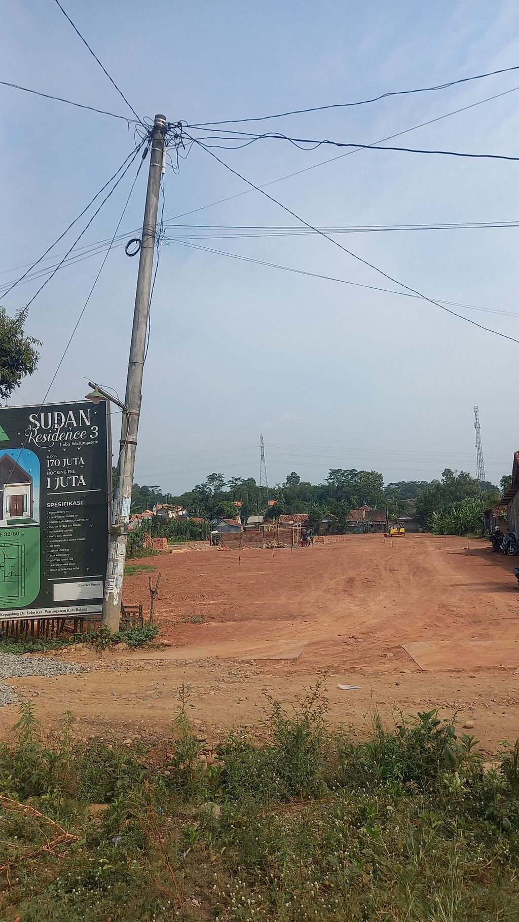 foto gerbang perumahan Sudan residence 3 lebo