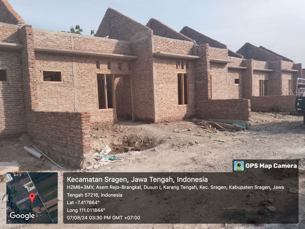 foto posisi tengah perumahan The afzar village 2