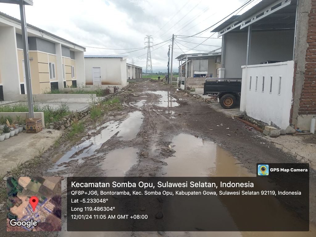 foto gerbang perumahan BUMI BORONGLOE PERMAI 6