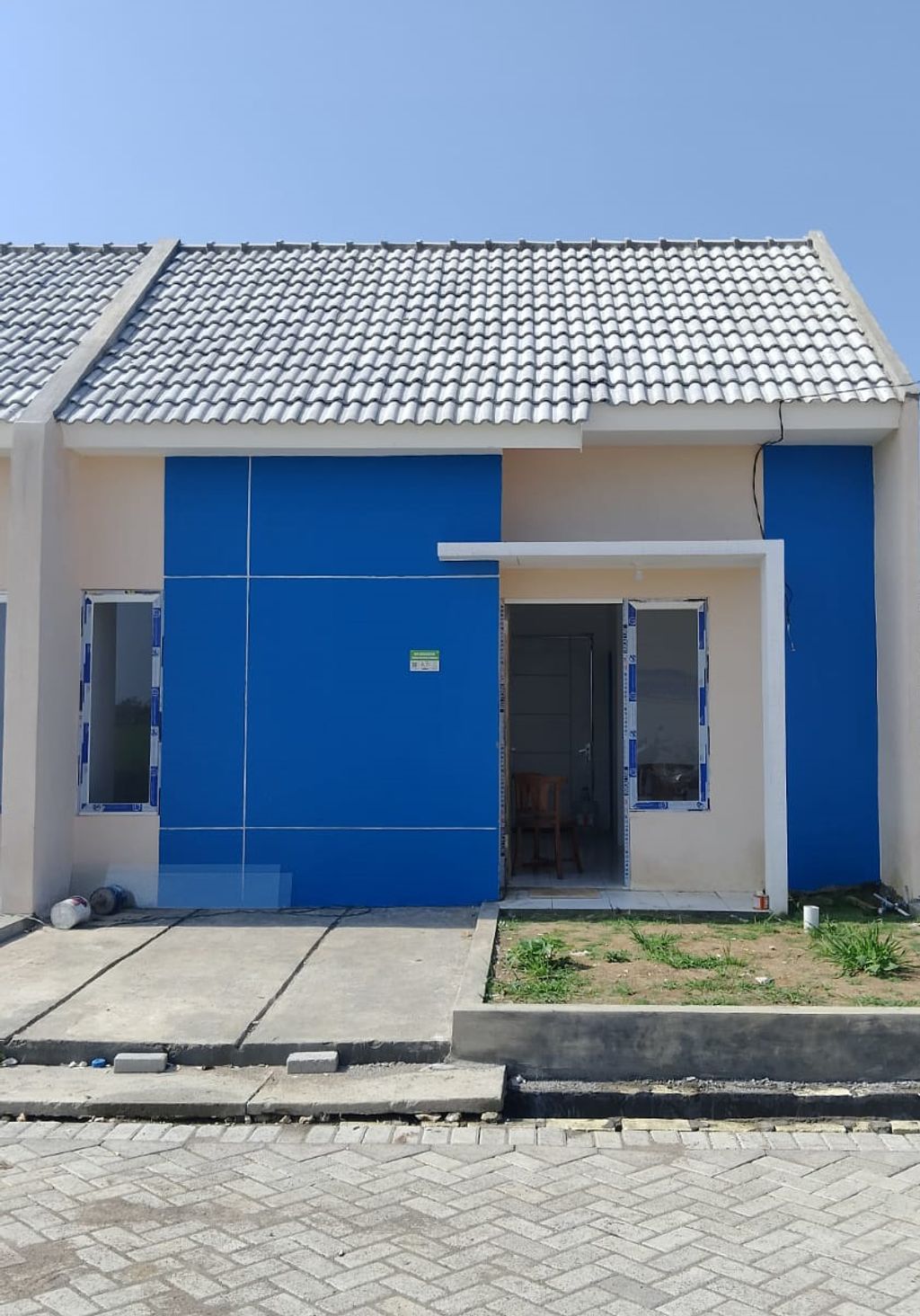 foto tampak rumah tipe 30/60 perumahan PENGEMBANGAN TIKUNG KOTA BARU