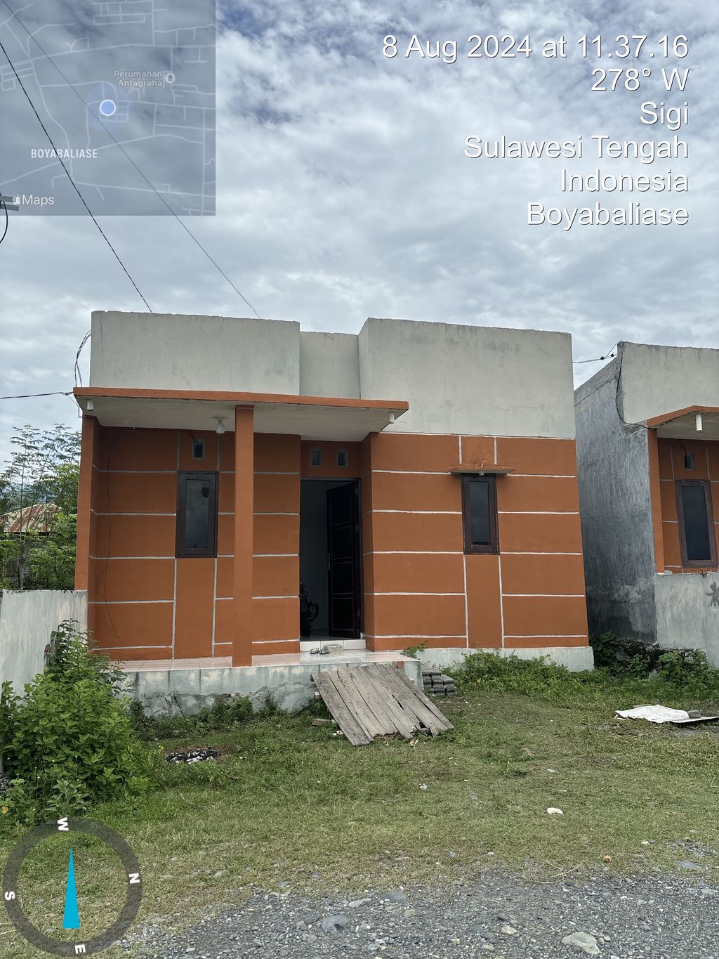 foto contoh rumah perumahan Boya Baliase Indah