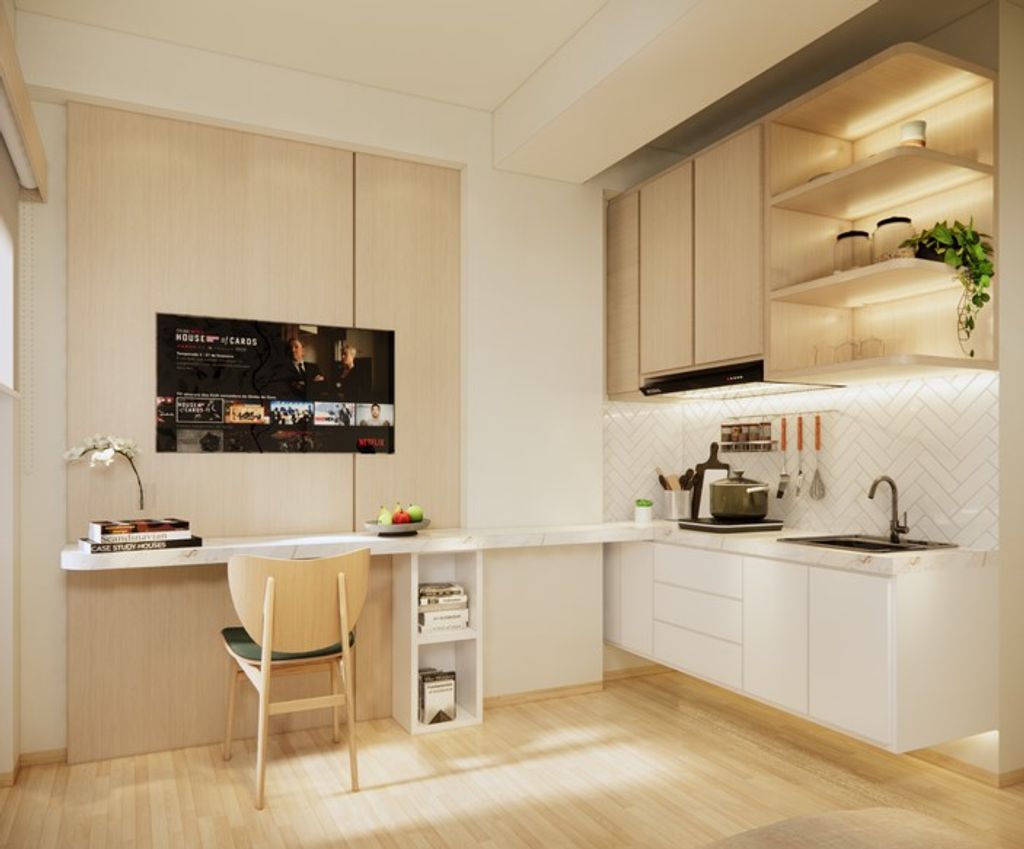 foto tampak rumah tipe 1 BR perumahan SAMESTA EAST POINT