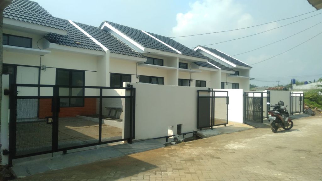 foto tampak rumah tipe 33/75 perumahan Puri Bukit Depok