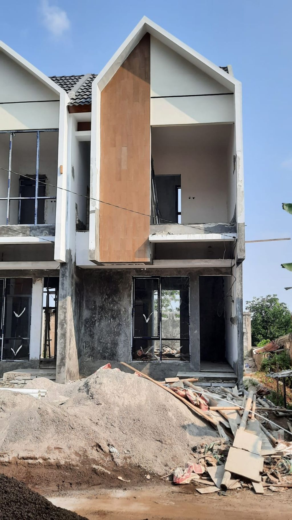 foto tampak rumah tipe 38 Compact (446) perumahan G-Land Padalarang Residence 3