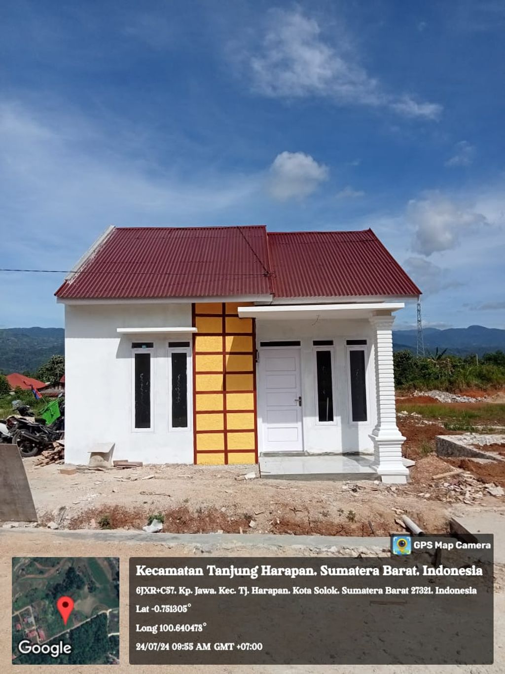 foto tampak rumah tipe 36/99 perumahan PERUMAHAN TRANSAD INDAH RESIDENCE TAHAP 2