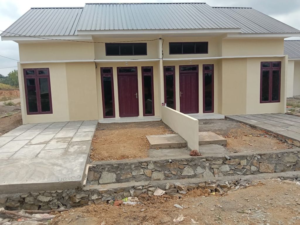 foto posisi tengah perumahan PERMATA HALONGONAN CITY