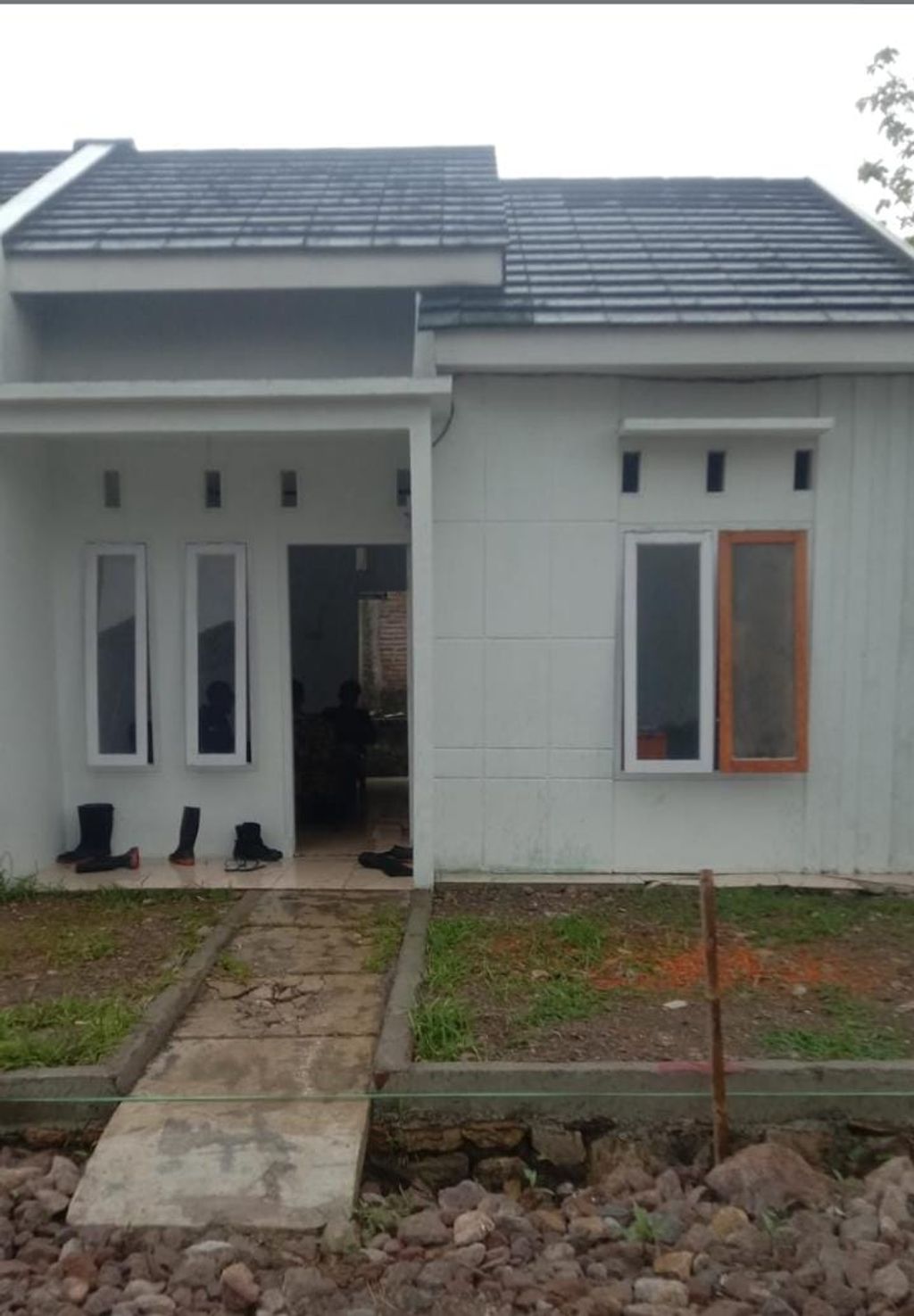 foto tampak rumah tipe SUBSIDI perumahan griya sejahtera