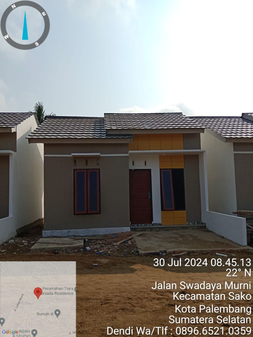 foto tampak rumah tipe rumah subsidi perumahan GRIYA MUTIARA RESIDENCE 3