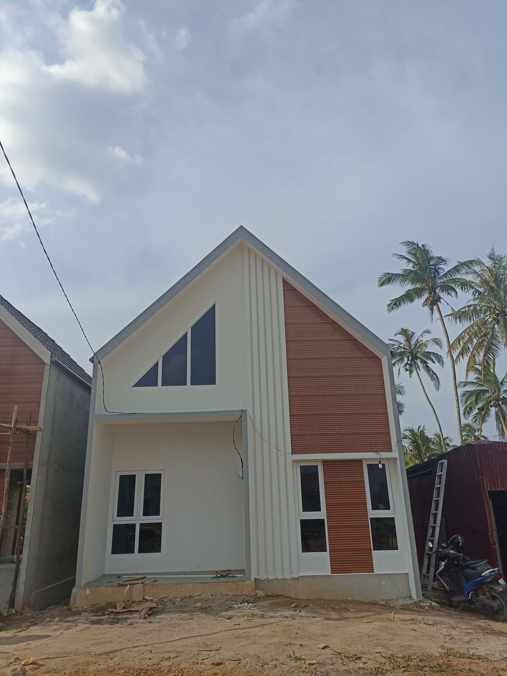 foto tampak rumah tipe 36 perumahan GARDEN CITY 3