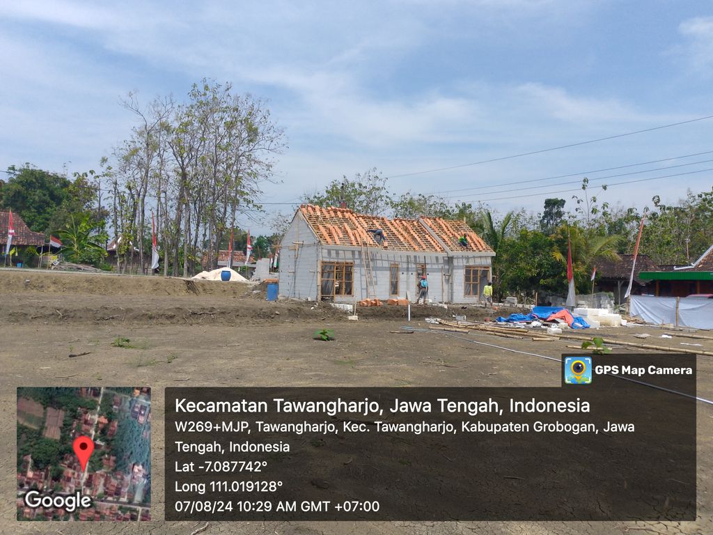 foto posisi tengah perumahan Tawangharjo Bersemi