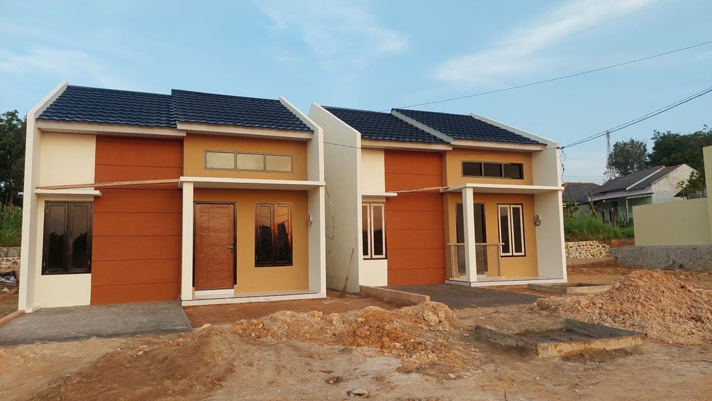 foto tampak rumah tipe 36/91 perumahan ARINI RESIDENCE