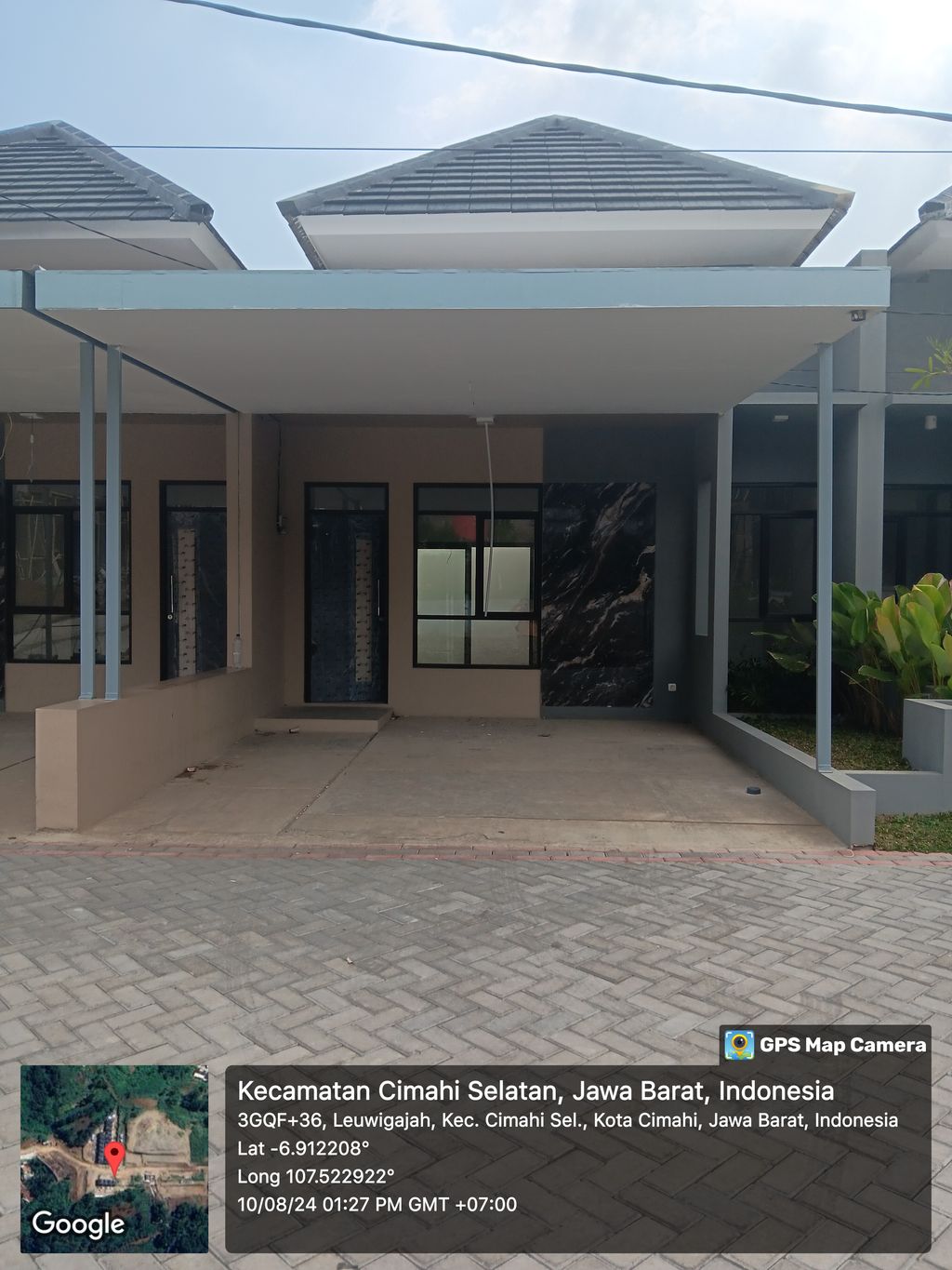 foto contoh rumah perumahan Perumahan griya asri cireundeu