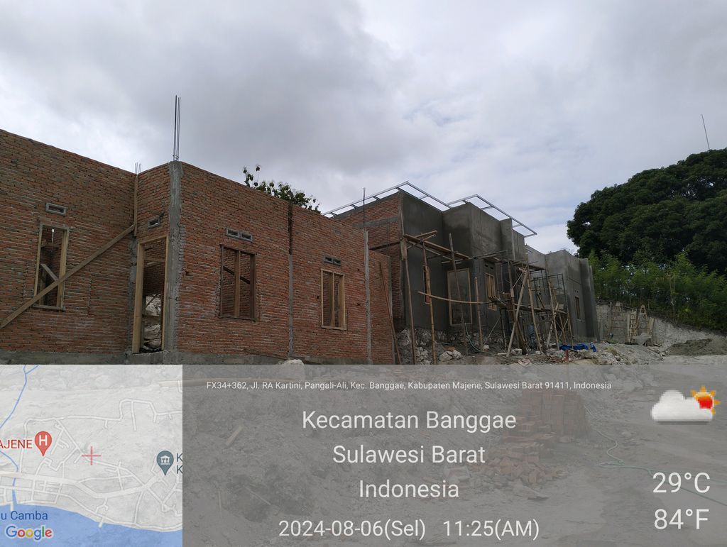 foto posisi tengah perumahan AMAZONE RESIDENCE