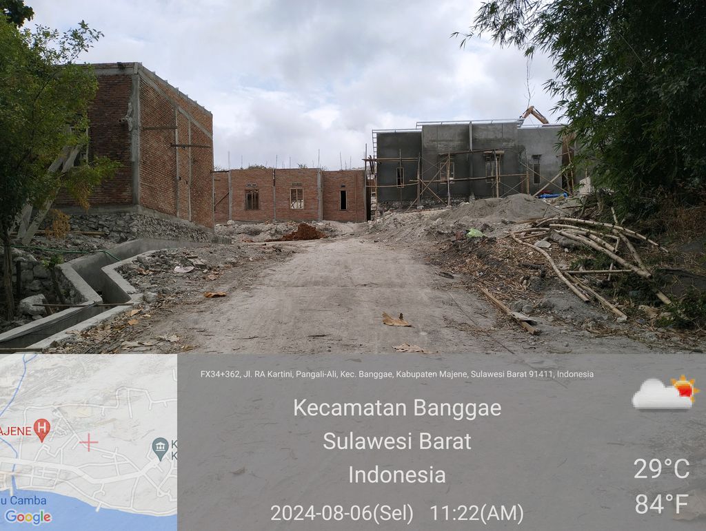 foto gerbang perumahan AMAZONE RESIDENCE
