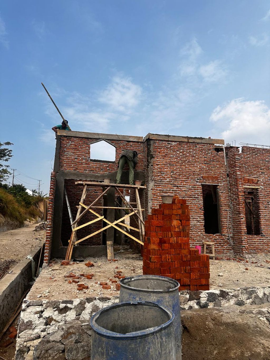foto denah rumah tipe Subsidi Blok A perumahan ELOK RESIDENCE TAHAP 2