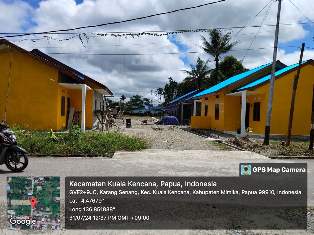 foto posisi tengah perumahan Puri Indah