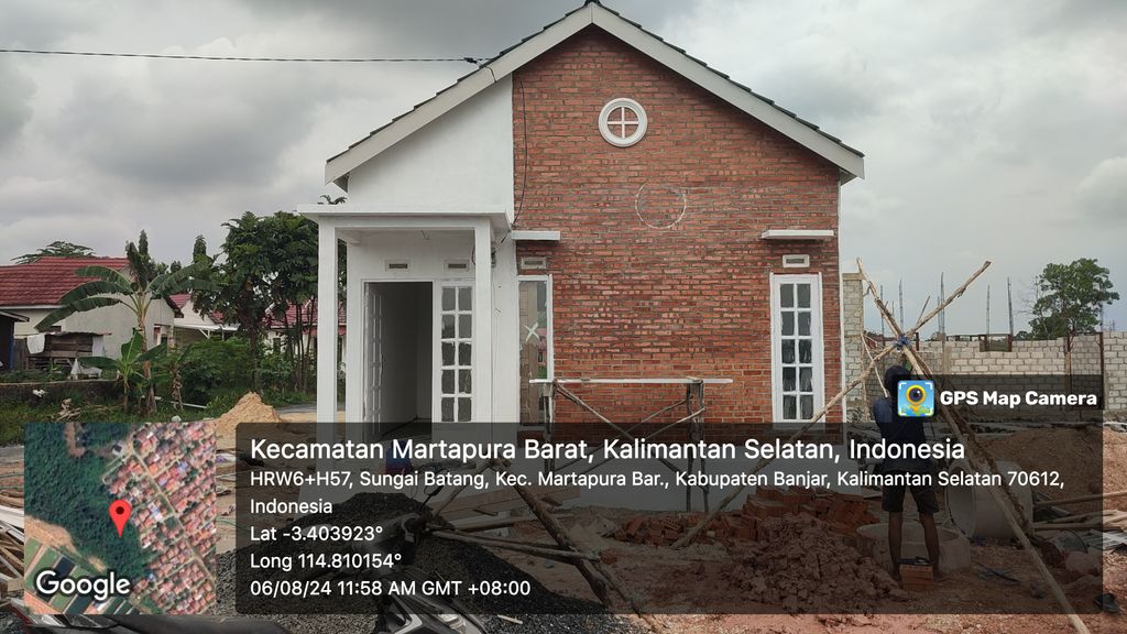 foto tampak rumah tipe 36 SUBSIDI perumahan MUFTI KARYA REGENCY