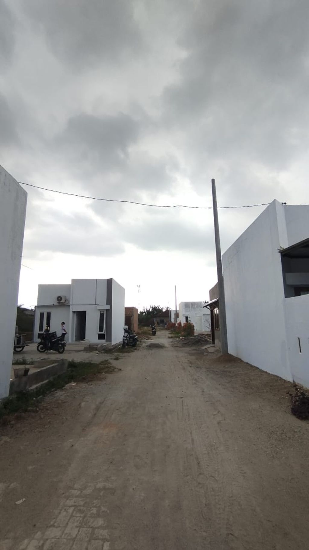 foto tampak rumah tipe 36/79 perumahan Binjai Green Land