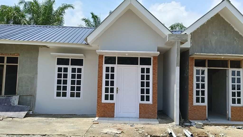 foto contoh rumah perumahan Pematang Johar Asri