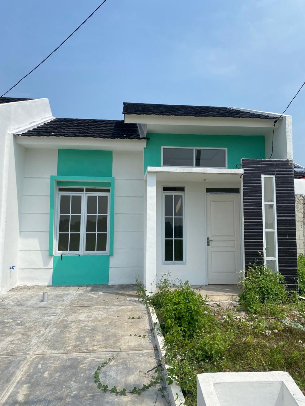 foto tampak rumah tipe 36/72 perumahan Taman baru kemeranggen2