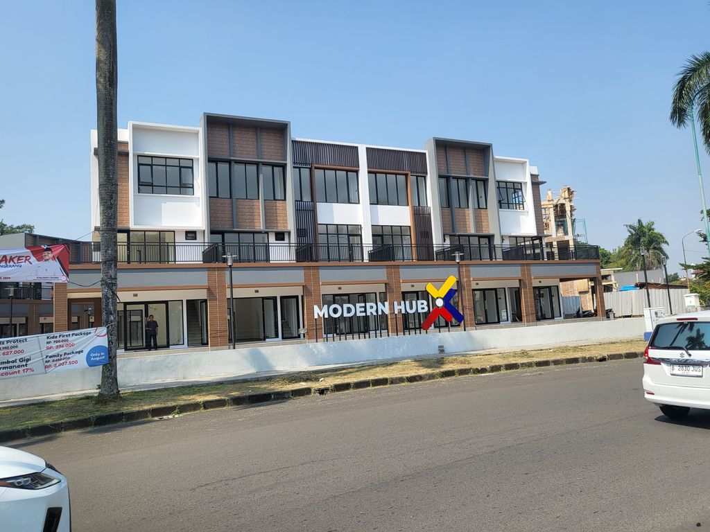 foto posisi tengah perumahan KOTA MODERN - RUKO MODERN HUB