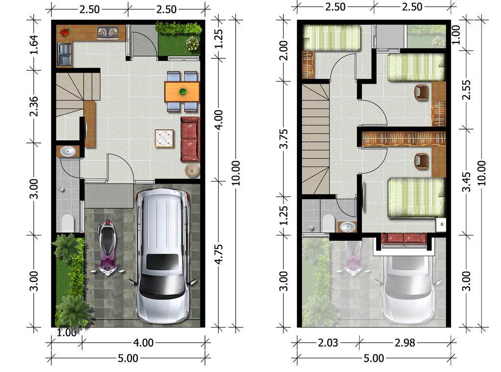 foto denah rumah tipe MELBOURNE perumahan REGENCY ONE EASTPOINT