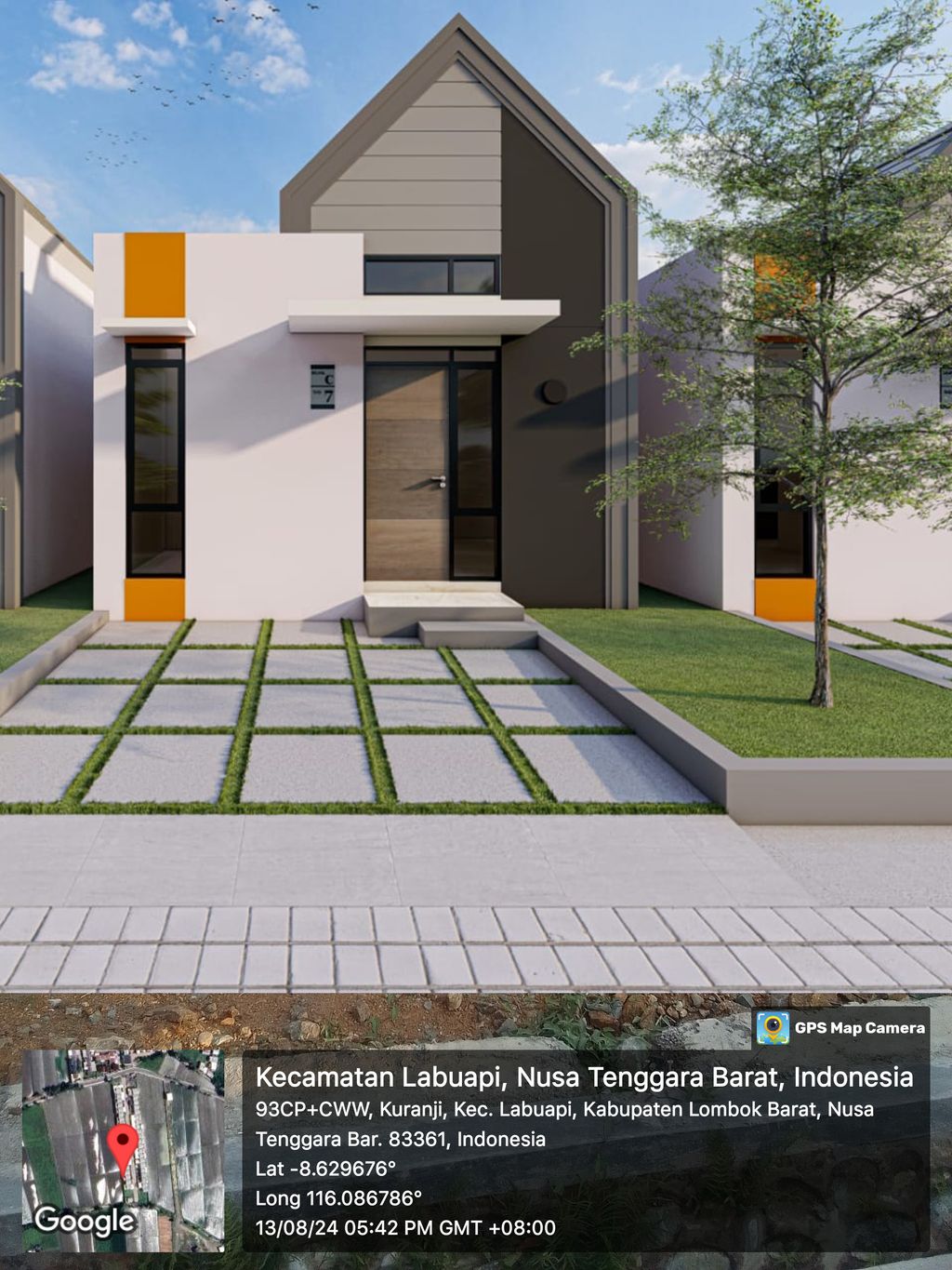 foto contoh rumah perumahan Bumi Anaya