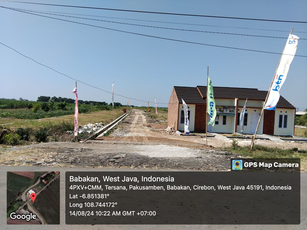 foto gerbang perumahan GRIYA ARJUNA