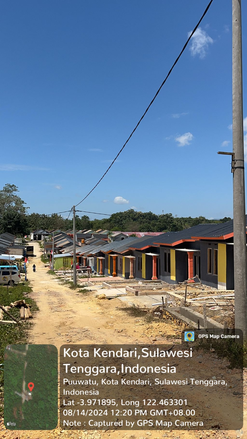 foto gerbang perumahan TAPERA KENDARI TAHAP 3B