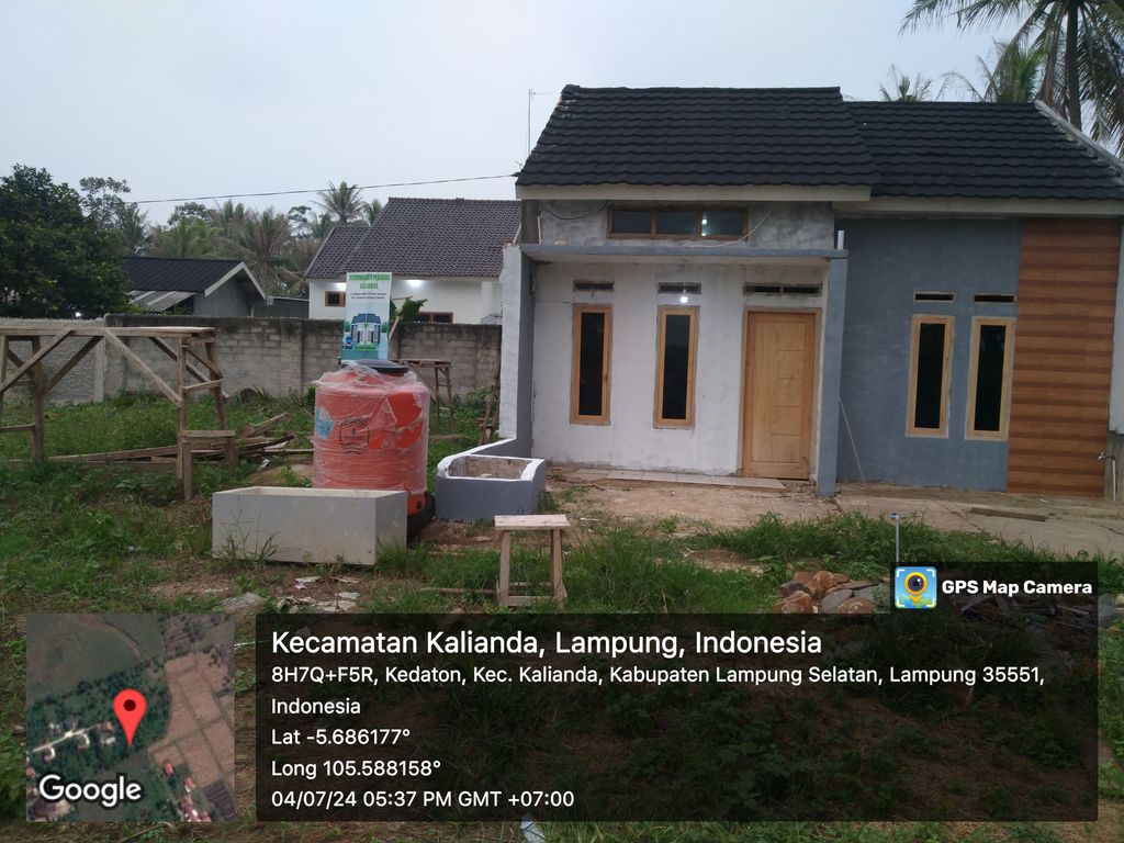foto contoh rumah perumahan perumahan persada kalianda