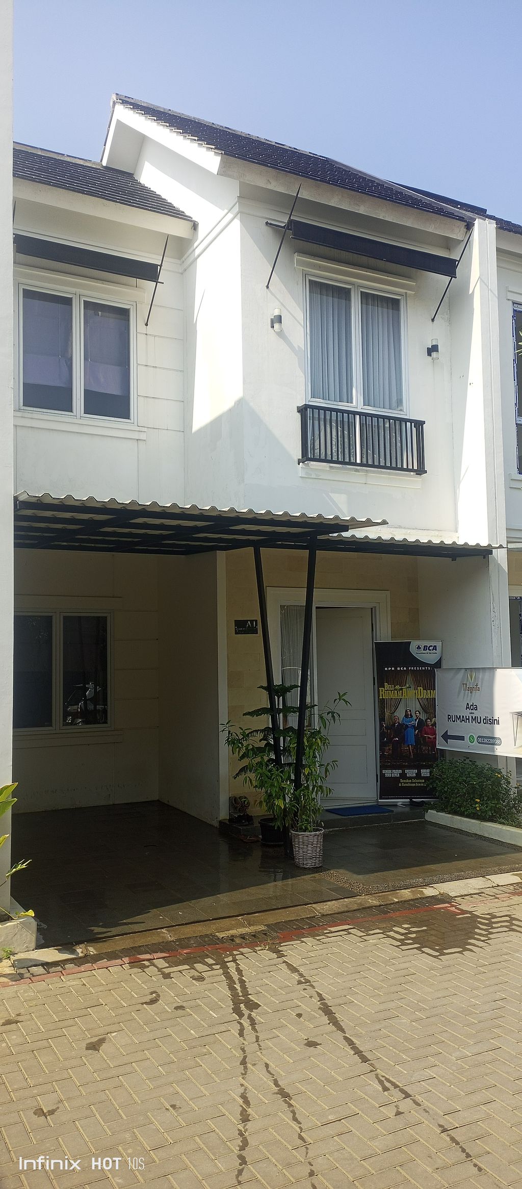 foto contoh rumah perumahan Villa Magnifa