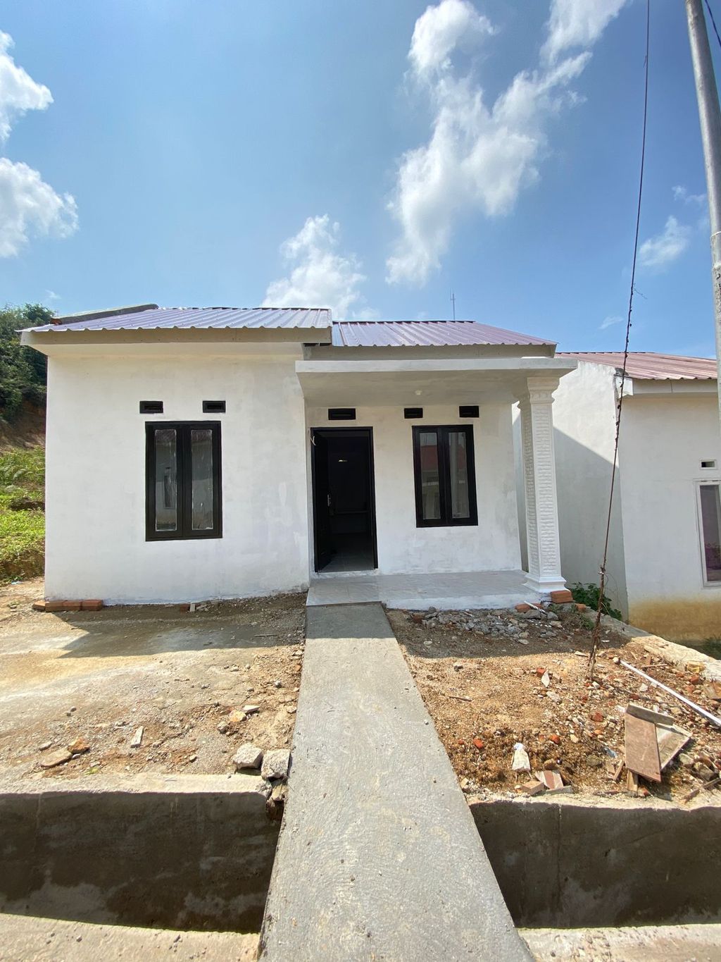 foto tampak rumah tipe 36/90 Subsidi perumahan Bukit Palano Residence Tahap 2