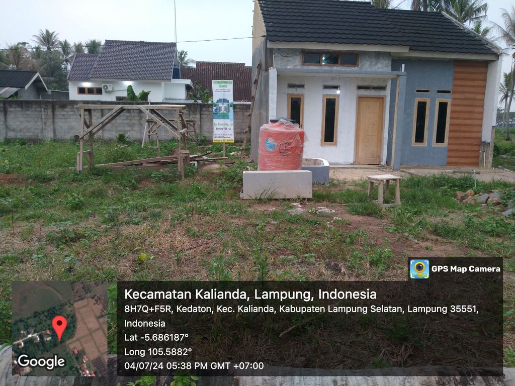 foto denah rumah tipe 36/100 perumahan perumahan persada kalianda