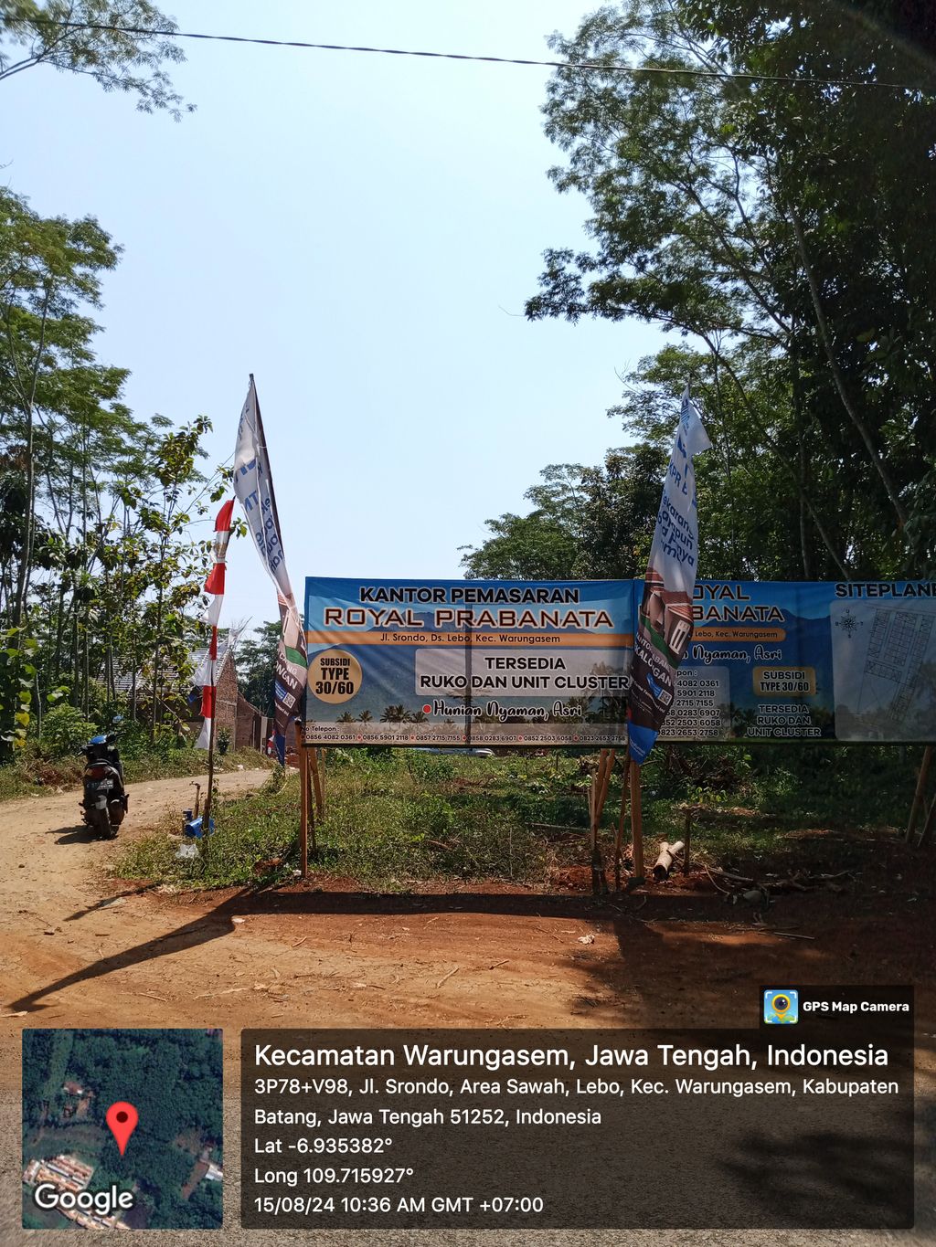 foto gerbang perumahan ROYAL PRABANATA