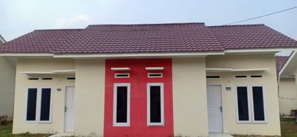 foto tampak rumah tipe 36/166 perumahan Griya Azzahira Tahap IV