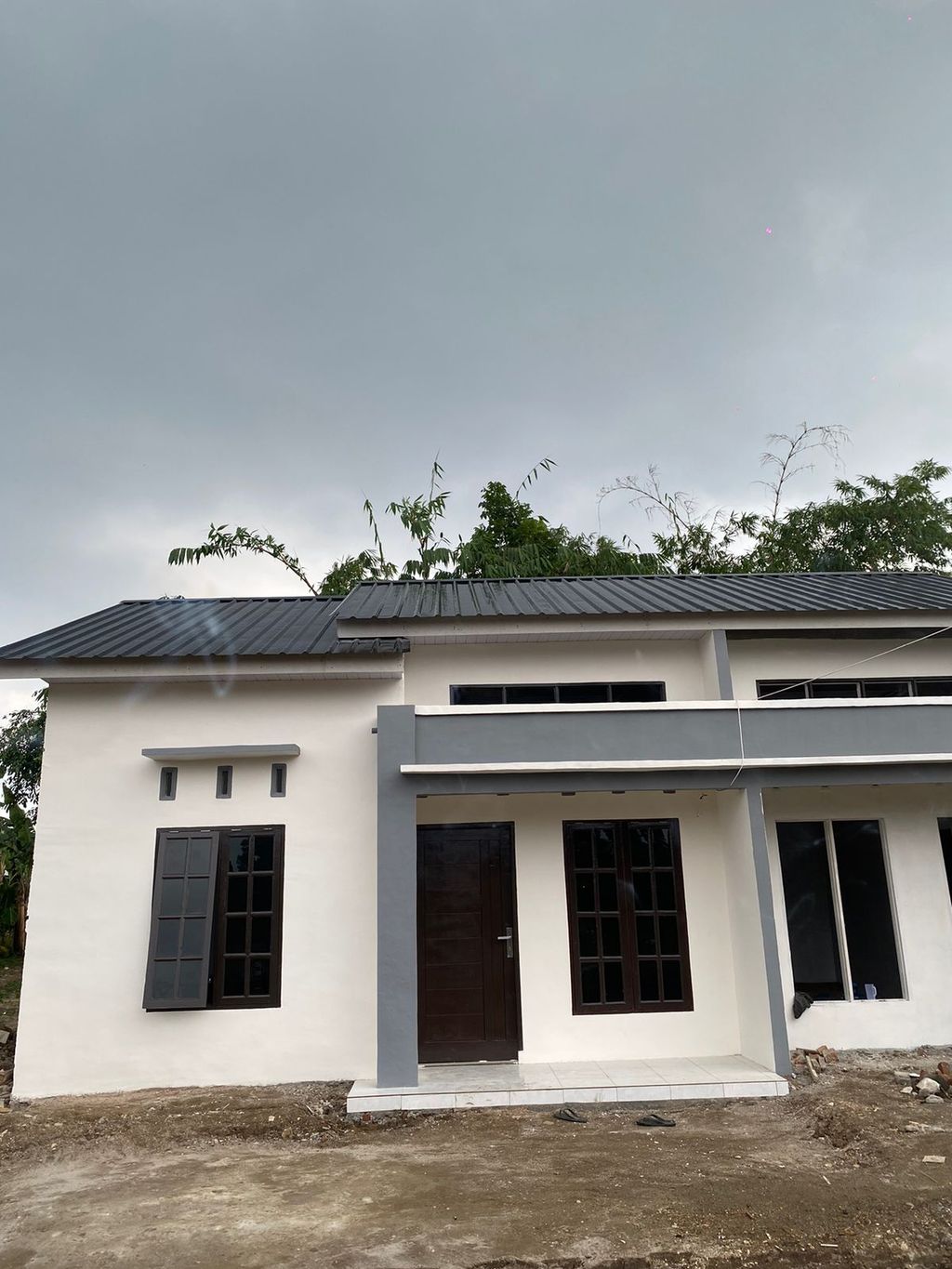 foto tampak rumah tipe 36 perumahan PERUMAHAN MUTIARA ABADI RESIDENCE