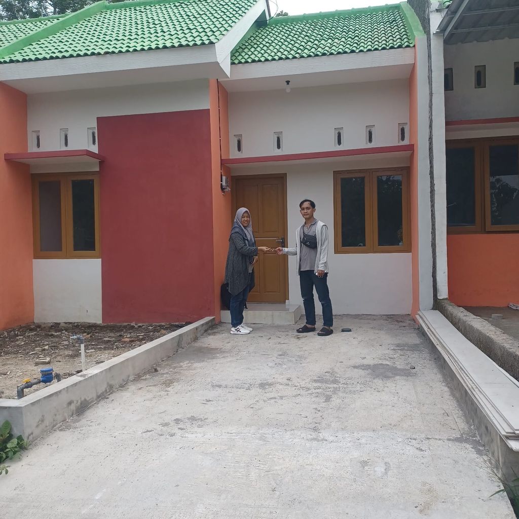 foto tampak rumah tipe 26 perumahan Graha Sejahtera Gabusan